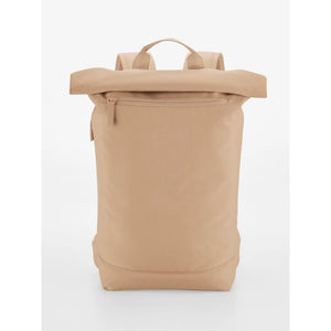 Simplicity Roll-Top Backpack Lite marrone - personalizzabile con logo