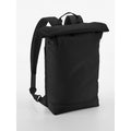 Simplicity Roll-Top Backpack Lite nero - personalizzabile con logo