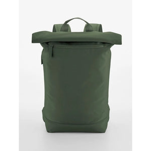 Simplicity Roll-Top Backpack Lite verde - personalizzabile con logo
