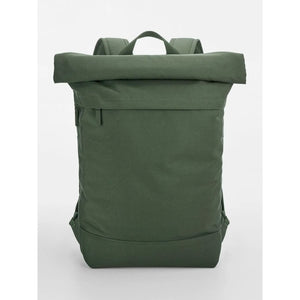 Simplicity Roll-Top Backpack verde - personalizzabile con logo