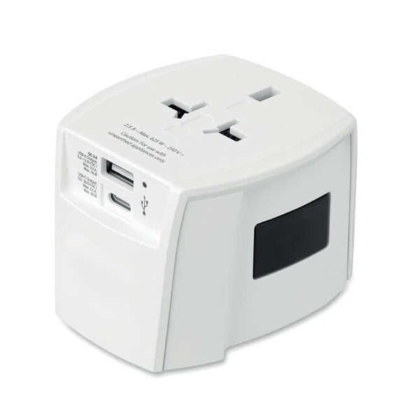 Skross MUV USB AC 30W PD Bianco - personalizzabile con logo