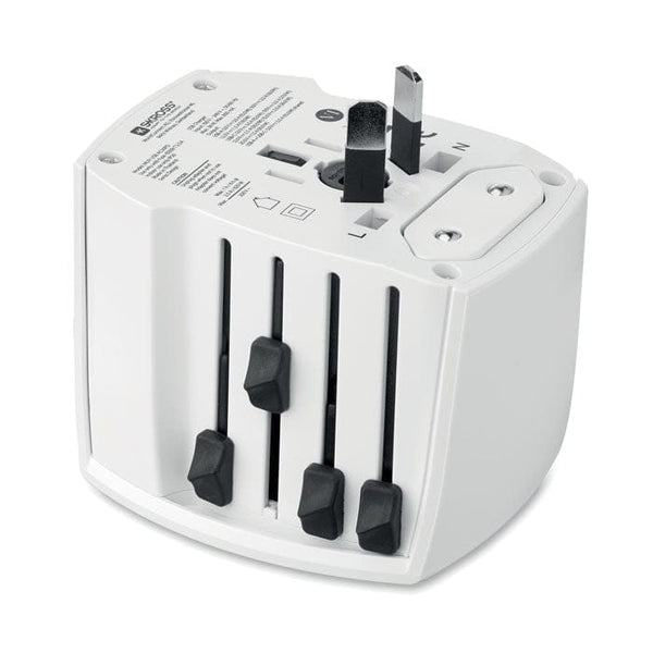 Skross MUV USB AC 30W PD Bianco - personalizzabile con logo