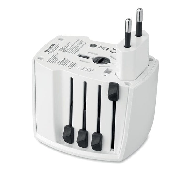 Skross MUV USB AC 30W PD Bianco - personalizzabile con logo