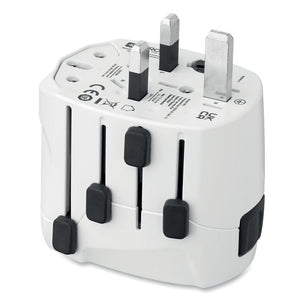 Skross PRO 3-pole world Bianco - personalizzabile con logo