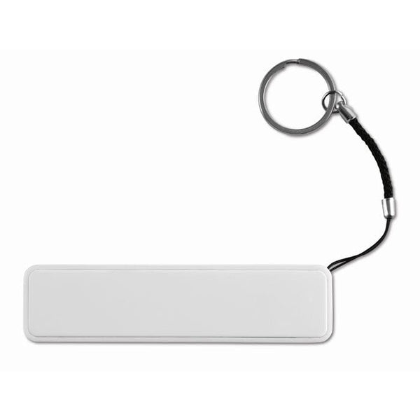 Slim PowerBank 2200 mAh     -22 Bianco - personalizzabile con logo