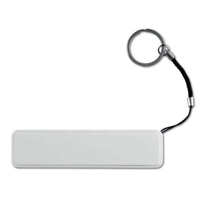 Slim PowerBank 2200 mAh bianco - personalizzabile con logo
