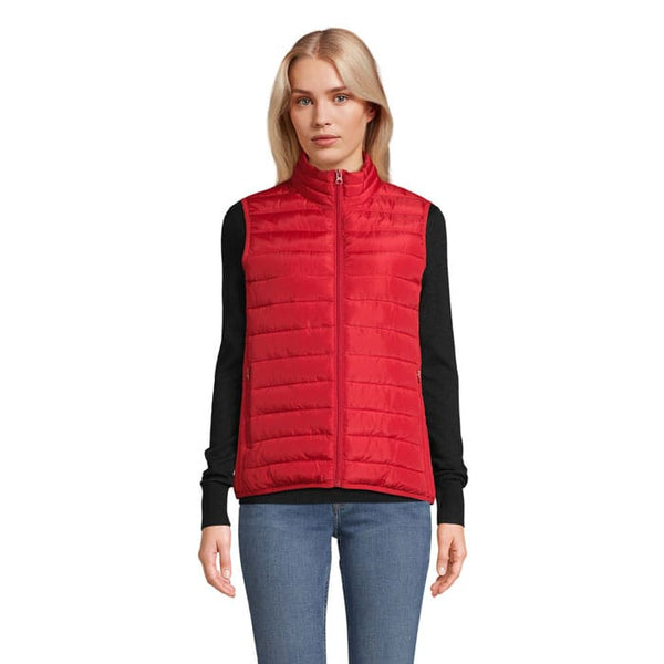 Smanicato Scaldacorpo Stream Donna Rosso / S - personalizzabile con logo