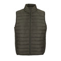 Smanicato Scaldacorpo Stream Uomo kaki / S - personalizzabile con logo