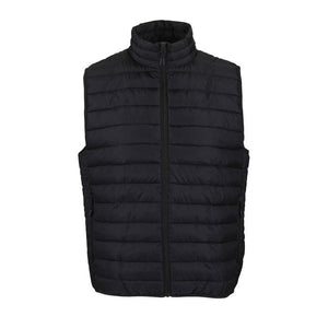 Smanicato Scaldacorpo Stream Uomo Nero / S - personalizzabile con logo