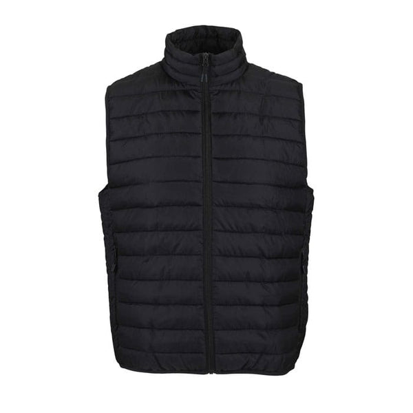 Smanicato Scaldacorpo Stream Uomo Nero / S - personalizzabile con logo