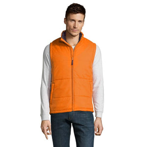 Smanicato Scaldacorpo Trapuntato Warm Arancione / S - personalizzabile con logo