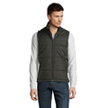 Smanicato Scaldacorpo Trapuntato Warm grigio scuro / S - personalizzabile con logo