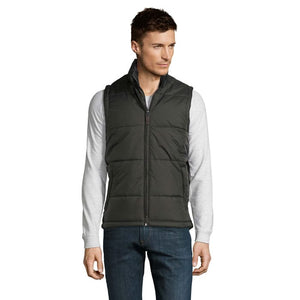 Smanicato Scaldacorpo Trapuntato Warm grigio scuro / S - personalizzabile con logo