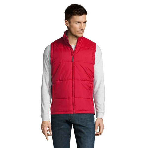 Smanicato Scaldacorpo Trapuntato Warm Rosso / S - personalizzabile con logo