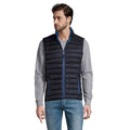 Smanicato Wave Men Scaldacorpo Blu Navy / S - personalizzabile con logo