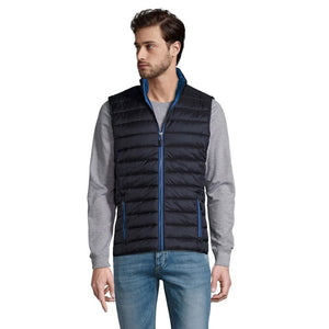 Smanicato Wave Men Scaldacorpo Blu Navy / S - personalizzabile con logo