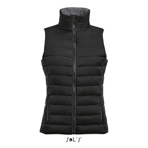 Smanicato Wave Women Bodywarmer 180G Nero / S - personalizzabile con logo
