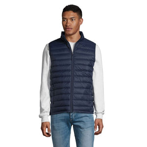 Smanicato Wilson Bw Uomo 380T blu navy / S - personalizzabile con logo