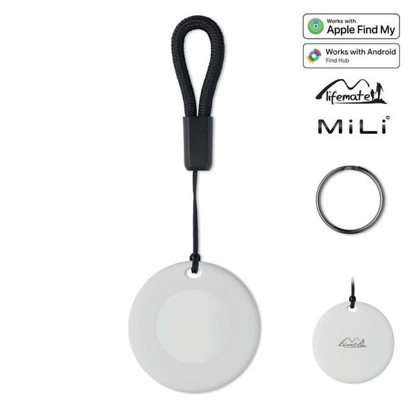 Smart Finder intelligente Bianco - personalizzabile con logo