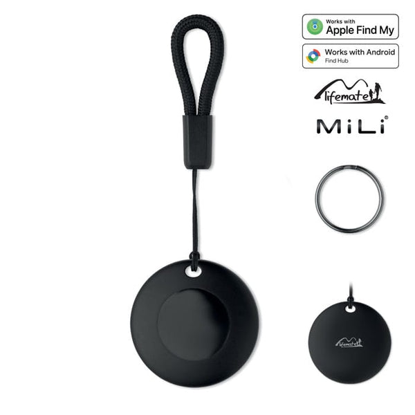 Smart Finder intelligente Nero - personalizzabile con logo