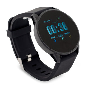 Smartwatch attivo Nero - personalizzabile con logo