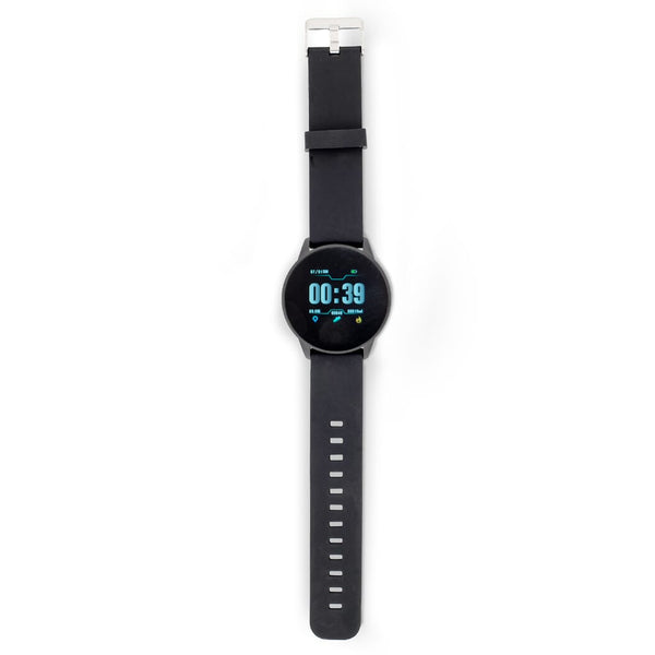 Smartwatch attivo Nero - personalizzabile con logo