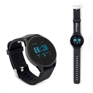 Smartwatch attivo Nero - personalizzabile con logo