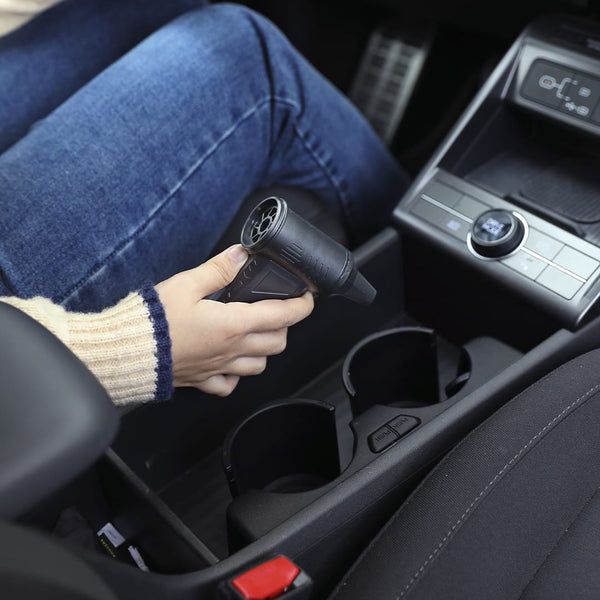 Soffiatore Aspirapolvere Logarix nero - personalizzabile con logo
