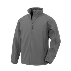 Softshell Recycled 2 Strati Man grigio / S - personalizzabile con logo