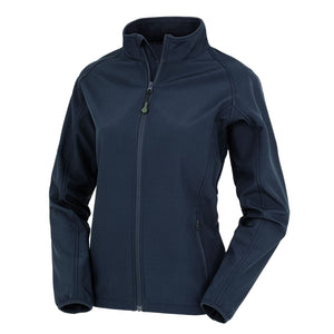 Softshell Recycled 2 Strati Woman blu / XS - personalizzabile con logo