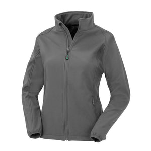 Softshell Recycled 2 Strati Woman grigio / XS - personalizzabile con logo