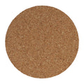 Sottobicchiere rotondo in sughero natural - personalizzabile con logo