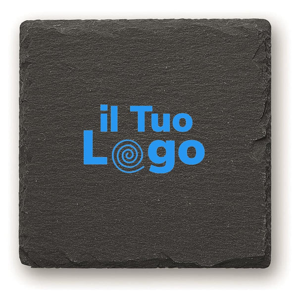 Sottobicchieri con base in EVA Nero - personalizzabile con logo