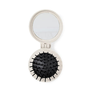 Spazzola con Specchio Flege natural - personalizzabile con logo