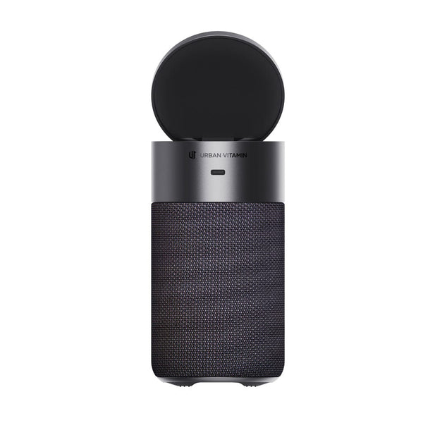 Speaker 10W e caricatore 15W Urban Vitamin Anaheim RCS nero - personalizzabile con logo