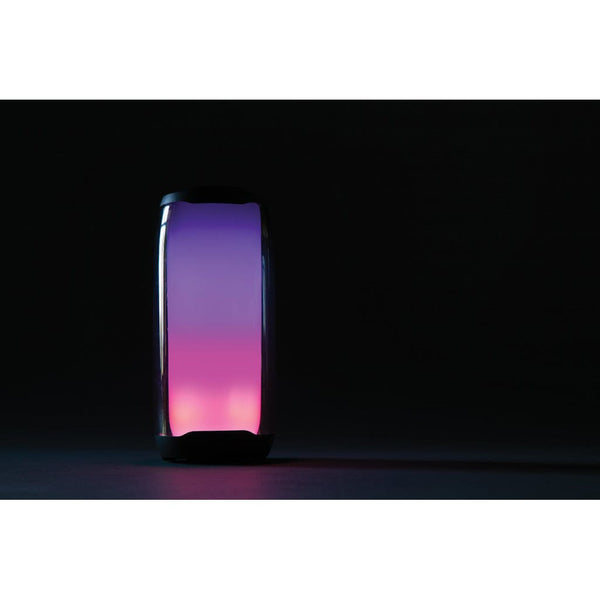 Speaker 10W Lightboom in palstica riciclata RCS nero - personalizzabile con logo