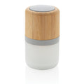 Speaker 3W in bambù con luce Colore: bianco €18.85 - P329.343