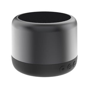 Speaker 3W Peblo con batteria rimovibile RCS grigio - personalizzabile con logo
