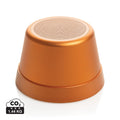 Speaker 5W magnetico Nivio in rAlluminio RCS arancione - personalizzabile con logo