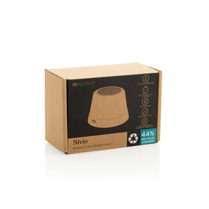 Speaker 5W magnetico Nivio in rAlluminio RCS - personalizzabile con logo