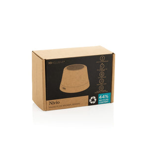 Speaker 5W magnetico Nivio in rAlluminio RCS - personalizzabile con logo