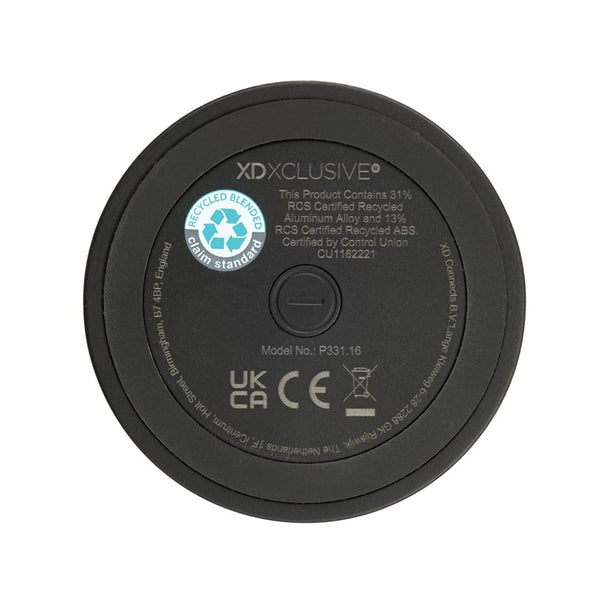 Speaker 5W magnetico Nivio in rAlluminio RCS - personalizzabile con logo