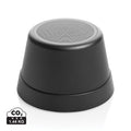 Speaker 5W magnetico Nivio in rAlluminio RCS nero - personalizzabile con logo