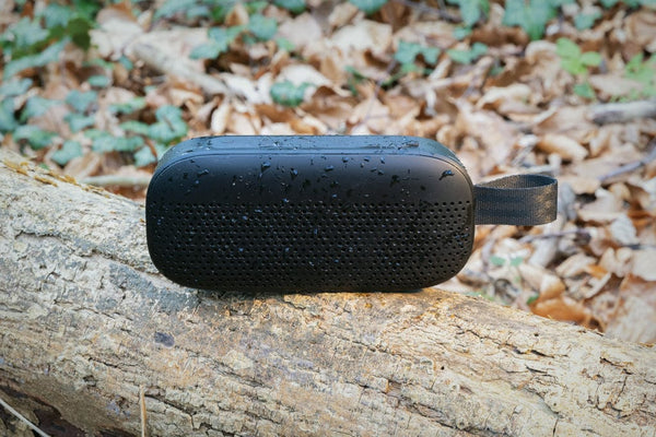 Speaker 5W Soundbox in plastica riciclata RCS nero - personalizzabile con logo