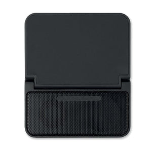 Speaker e caricatore 15W Nero - personalizzabile con logo