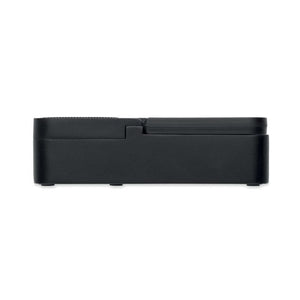 Speaker e caricatore 15W Nero - personalizzabile con logo