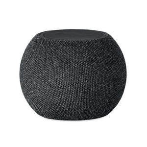Speaker e caricatore wireless Nero - personalizzabile con logo