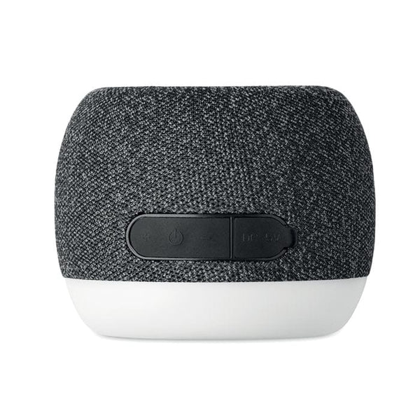Speaker e caricatore wireless Nero - personalizzabile con logo