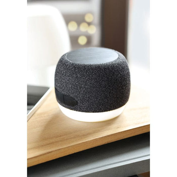 Speaker e caricatore wireless Nero - personalizzabile con logo