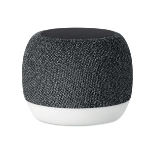 Speaker e caricatore wireless Nero - personalizzabile con logo